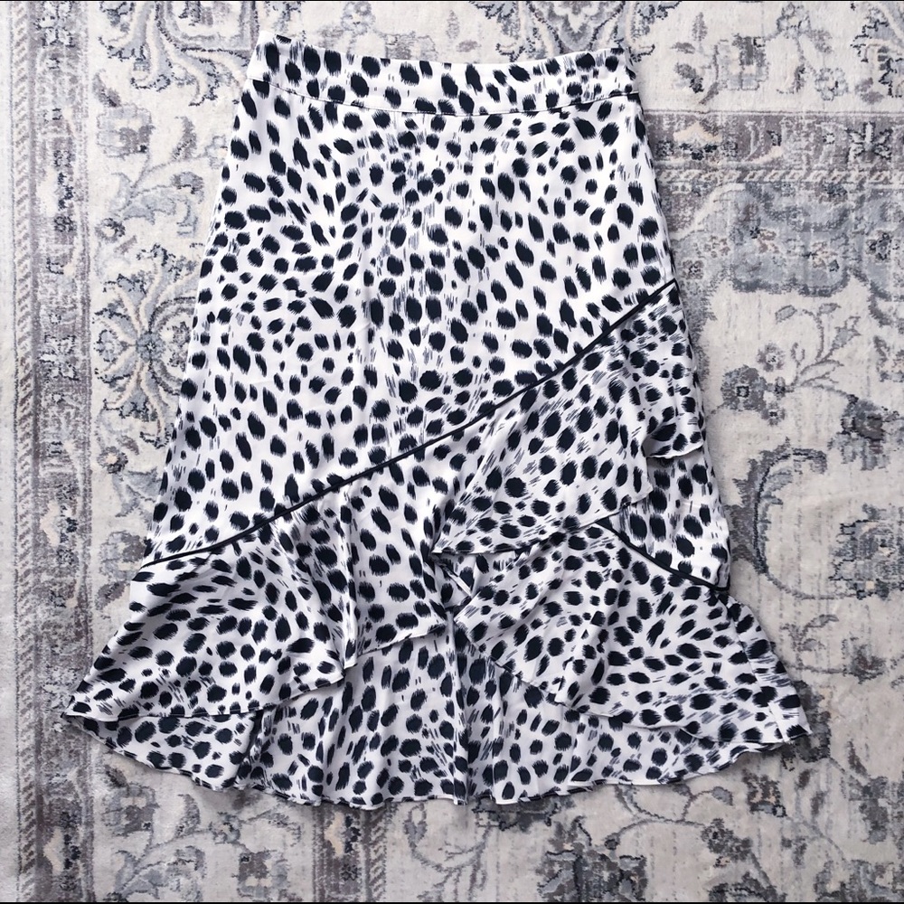 Lucy Paris Leopard Ruffle Skirt - Picture 5 of 8